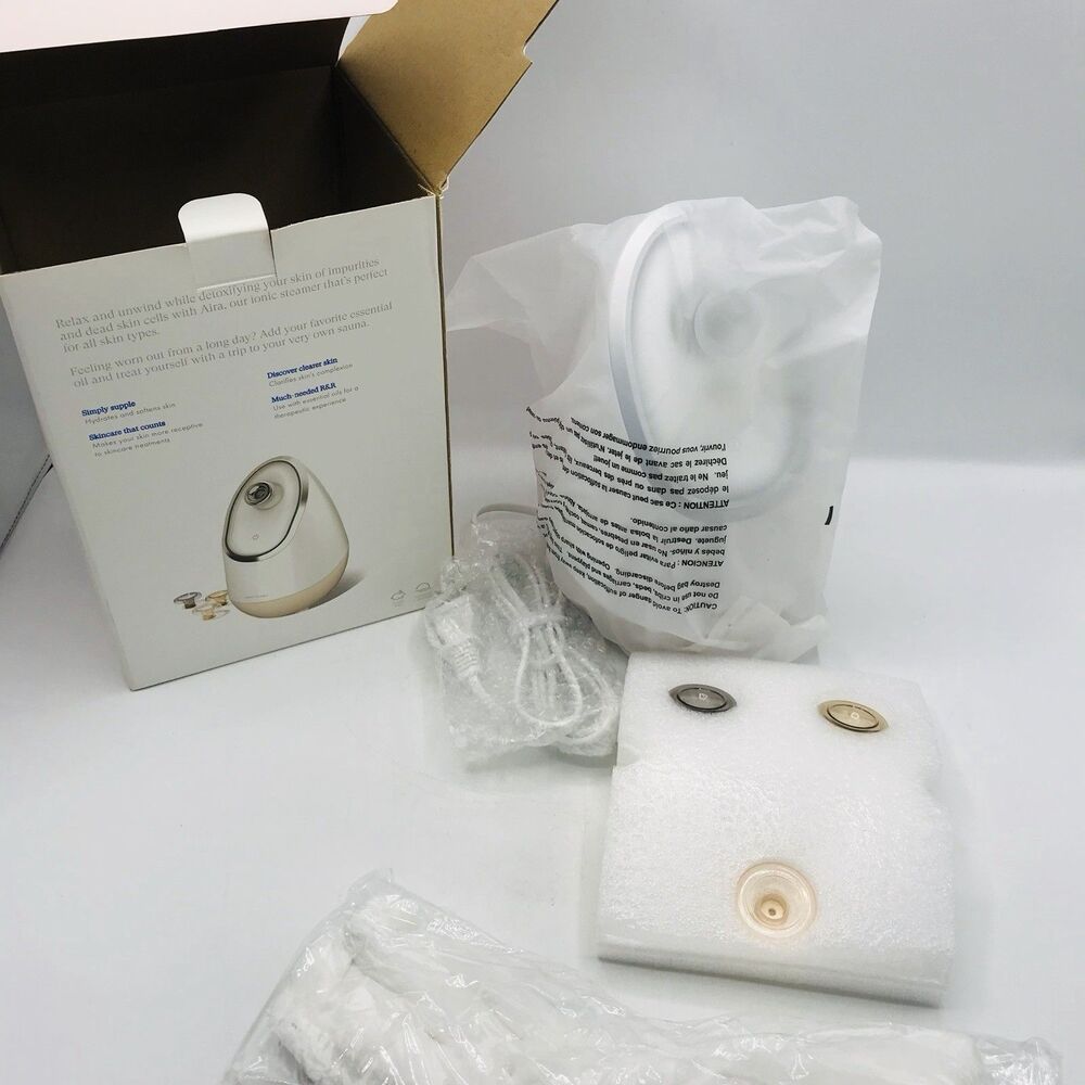 Vanity Planet Aira Ionic Facial Steamer NEW In Open Box